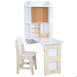 Kidkraft - Skrivbord - Arches Floating Wall Desk & Chair