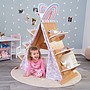 Kidkraft - Bokhylla - Book Nook Tent with Shelves