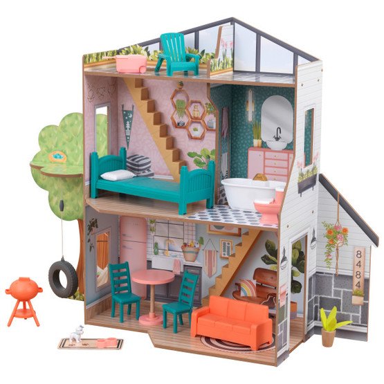 Kidkraft – Dockskåp – Backyard Cookout Dollhouse