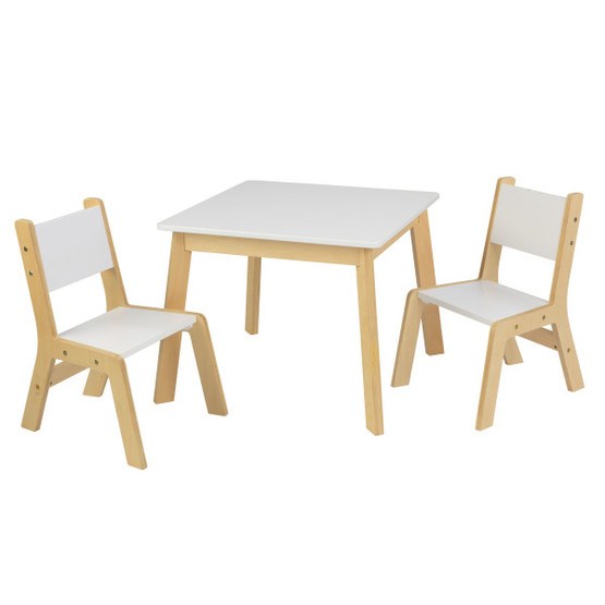 Kidkraft Bord Och Stolar Modern Table & 2 Chairs Set