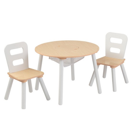 Kidkraft – Bord Och Stolar – Round Storage Table and Chair Set