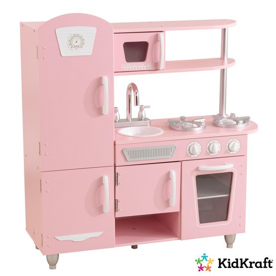Kidkraft Barnkök Vintage Kitchen Pink