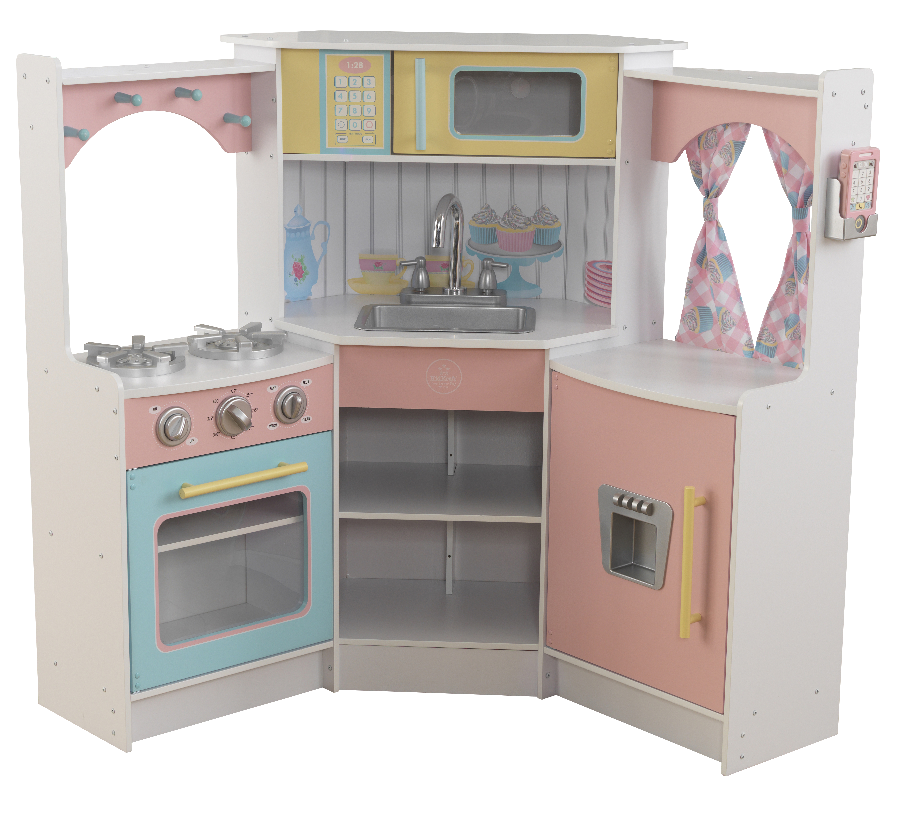 Kidkraft deluxe 2025 corner play kitchen