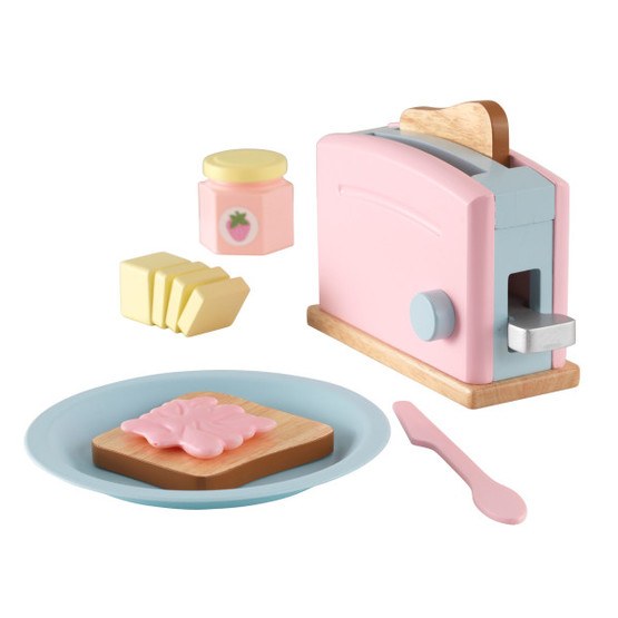 Kidkraft Kök Pastel Toaster Set