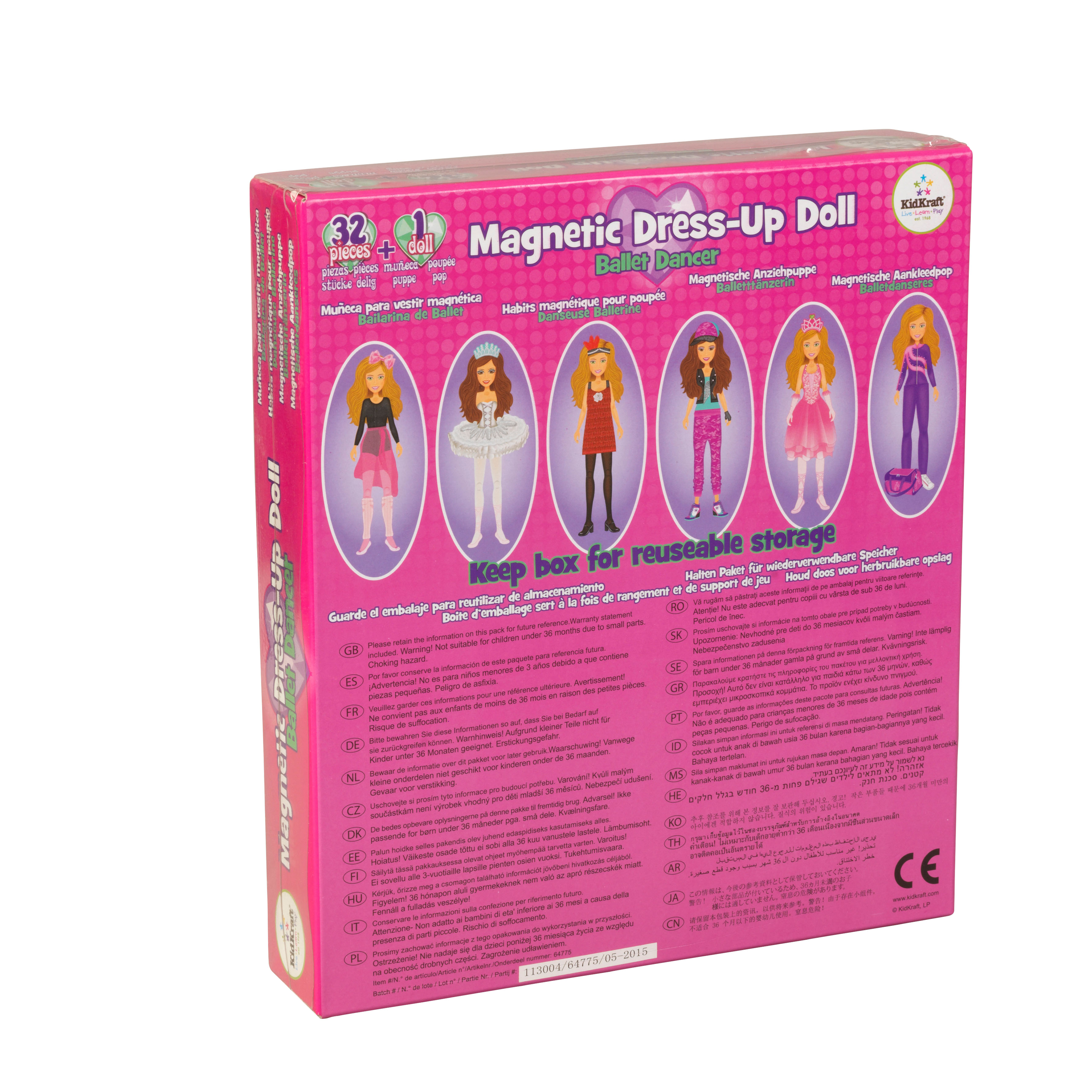 Kidkraft Dress Up Doll Ballerina