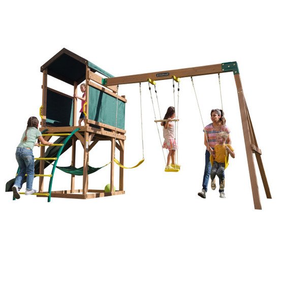 Kidkraft - Lekställning - Hideaway Haven Swing Set / Playset