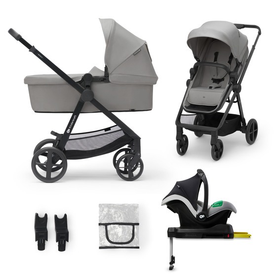 Kinderkraft Barnvagn – Newly 4In1 Mink Pro Moonlight Grey