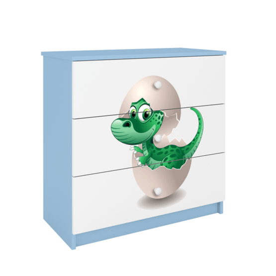 Kocot Kids Byrå - Babydreams Blå - Dinosaur