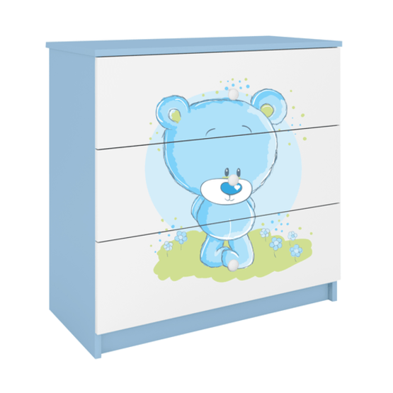 Kocot Kids Byrå – Babydreams Blå – Blå – Bear