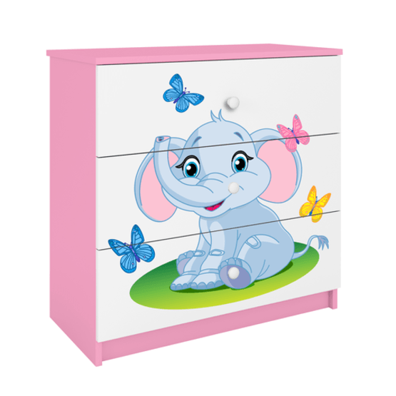 Kocot Kids Byrå - Babydreams Rosa - Elephant