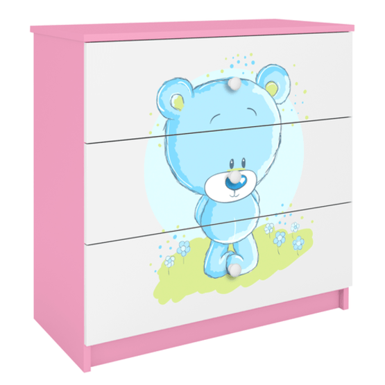 Kocot Kids Byrå – Babydreams Rosa – Blå – Bear