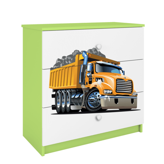 Kocot Kids Byrå - Babydreams Grön - Truck