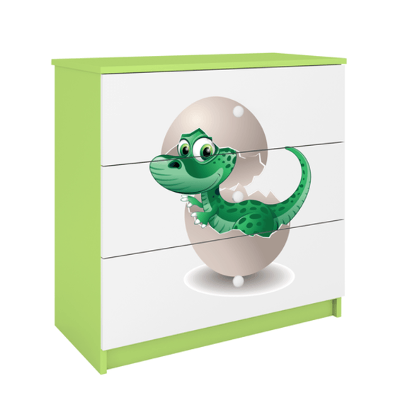 Kocot Kids Byrå - Babydreams Grön - Dinosaur