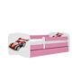 Barnsäng - Babydreams Rosa - Racing Car