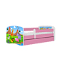 Barnsäng - Babydreams Rosa - Safari