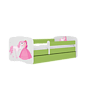 Barnsäng - Babydreams Grön - Princess And Horse