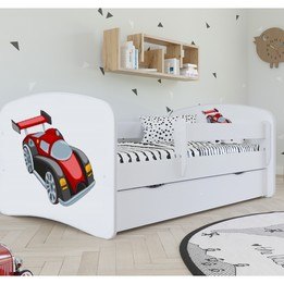 Barnsäng - Babydreams Vit - Racing Car