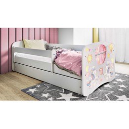Barnsäng - Babydreams Vit - Ballong 140x70 Cm