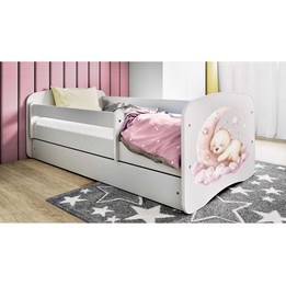Barnsäng - Babydreams Vit - Drömm 140x70 Cm