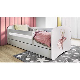 Barnsäng - Babydreams Vit - Dansare 140x70 Cm