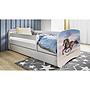 Barnsäng - Babydreams Vit - Galloperande Hästar 140x70 Cm