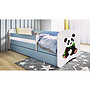 Barnsäng - Babydreams Blå - Panda 2 140x70 Cm