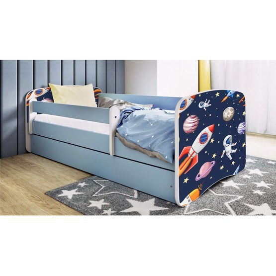 Barnsäng - Babydreams Blå - Cosmos 160x80 Cm