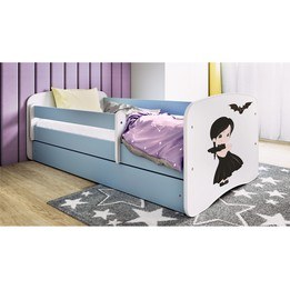 Barnsäng - Babydreams Blå - Onsdag 160x80 Cm