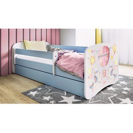 Barnsäng - Babydreams Blå - Ballong 180x80 Cm