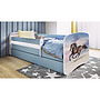 Barnsäng - Babydreams Blå - Galloperande Hästar 180x80 Cm