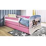 Barnsäng - Babydreams Rosa - Galloperande Hästar 140x70 Cm