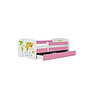 Barnsäng - Babydreams Rosa - Karta 140x70 Cm