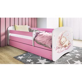 Barnsäng - Babydreams Rosa - Drömm 140x70 Cm