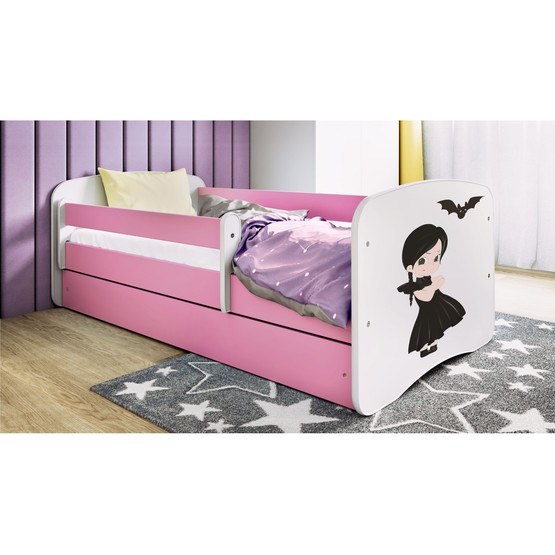 Barnsäng - Babydreams Rosa - Onsdag 140x70 Cm