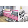 Barnsäng - Babydreams Rosa - Sportbil 160x80 Cm