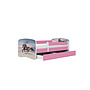 Barnsäng - Babydreams Rosa - Galloperande Hästar 180x80 Cm