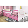 Barnsäng - Babydreams Rosa - Kaniner 180x80 Cm