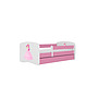 Barnsäng - Babydreams Rosa - Prinsessa 180x80 Cm