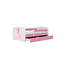 Barnsäng - Babydreams Rosa - Prinsessa 180x80 Cm