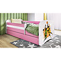 Barnsäng - Babydreams Rosa - Basketboll 180x80 Cm