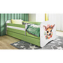 Barnsäng - Babydreams Grön - Bambi 160x80 Cm