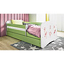 Barnsäng - Babydreams Grön - Kaniner 160x80 Cm