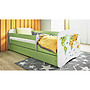 Barnsäng - Babydreams Grön - Karta 160x80 Cm