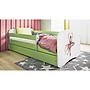 Barnsäng - Babydreams Grön - Dansare 160x80 Cm