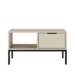 Austin - Tv Bord 80 - Cashmere Och Svart
