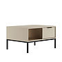 Austin - Tv Bord 80 - Cashmere Och Svart