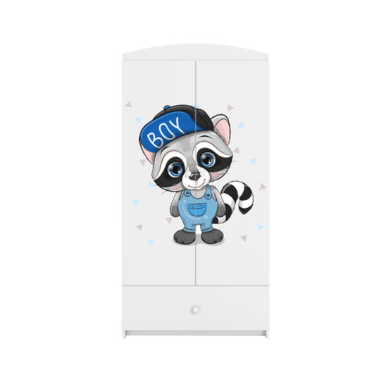 Kocot Kids Garderob Babydreams Vit - Racoon