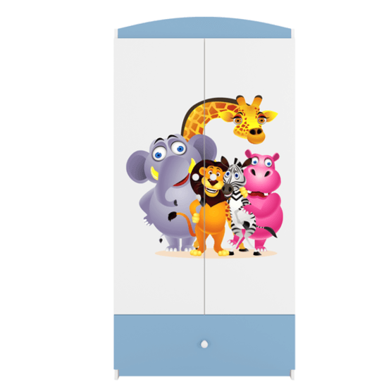 Kocot Kids Garderob Babydreams Blå - Zoo