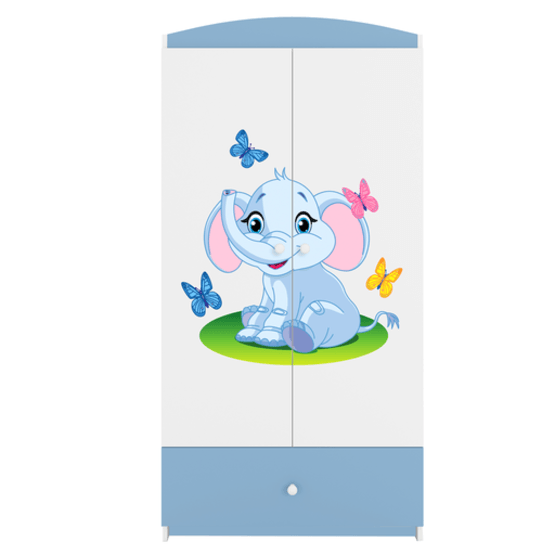 Kocot Kids Garderob Babydreams Blå - Elephant