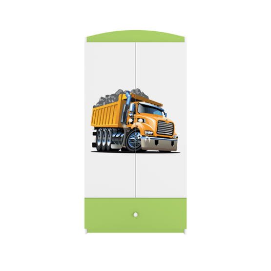 Kocot Kids Garderob Babydreams Grön - Truck